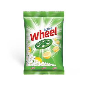 Active Wheel 2 In 1 Detergent Powder, 500g